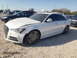 2016 Audi A6 2.0T Premium Plus with VIN WAUDFAFC1GN033686, listed as a Copart auction lot 74600634 with 142,751 mi miles and Salvage Title. Bid and sale history available at carsss.com. Image 1.