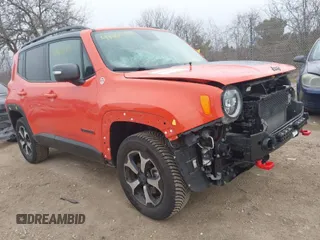 2019 Jeep Renegade Trailhawk with VIN ZACNJBC17KPK30910, listed as a IAAI auction lot 41901859 with 28,929 mi miles and . Bid and sale history available at DreamBid. Image 1.