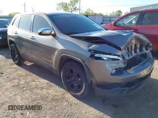 2016 Jeep Cherokee Sport with VIN 1C4PJLAB7GW258181, listed as a IAAI auction lot 42017043 with 154,545 mi miles and . Bid and sale history available at DreamBid. Image 1.