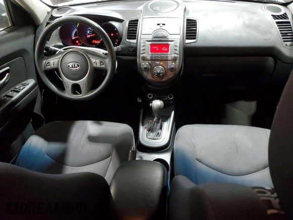 2011 Kia Soul + with VIN KNDJT2A28B7227132, listed as a Copart auction lot 53856305 with 185,608 mi miles and Salvage Title. Bid and sale history available at carsss.com. Image 8.