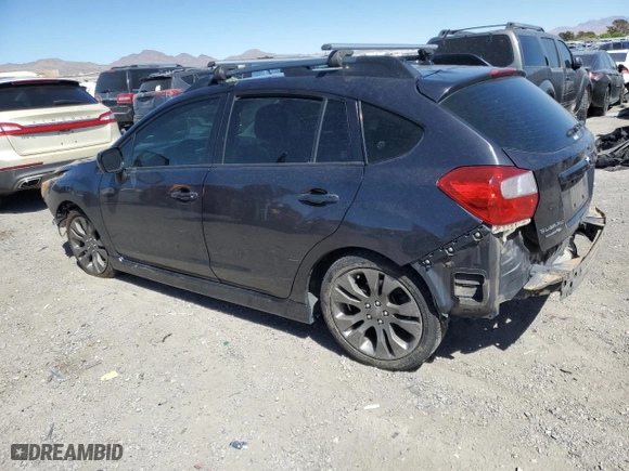 2013 Subaru Impreza Wagon 2.0i Sport Premium with VIN JF1GPAL63DH845308, listed as a Copart auction lot 50258005 with 115,205 mi miles and Salvage Title. Bid and sale history available at carsss.com. Image 2.