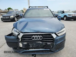 2018 Audi Q3 Premium Plus with VIN WA1JCCFS9JR014346, listed as a Copart auction lot 57994735 with 112,426 mi miles and Salvage title. Bid and sale history available at DreamBid. Image 5.