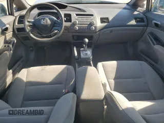 2008 Honda Civic LX with VIN 1HGFA16558L030140, listed as a Copart auction lot 43010515 with 61,171 mi miles and Salvage Title. Bid and sale history available at DreamBid. Image 8.