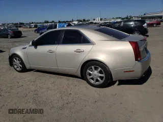 2008 Cadillac CTS RWD with VIN 1G6DM577380111663, listed as a Copart auction lot 58444615 with 179,361 mi miles and Salvage title. Bid and sale history available at DreamBid. Image 2.