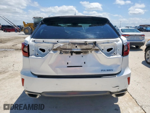 2018 Lexus RX 350 z VIN 2T2ZZMCA3JC108964, wystawiony jako Copart lot #55685865 z przebiegiem 52 330 mil mil oraz Szkoda całkowita • Salvage title. Historia ofert i sprzedaży dostępna na DreamBid. Obrazek 6.