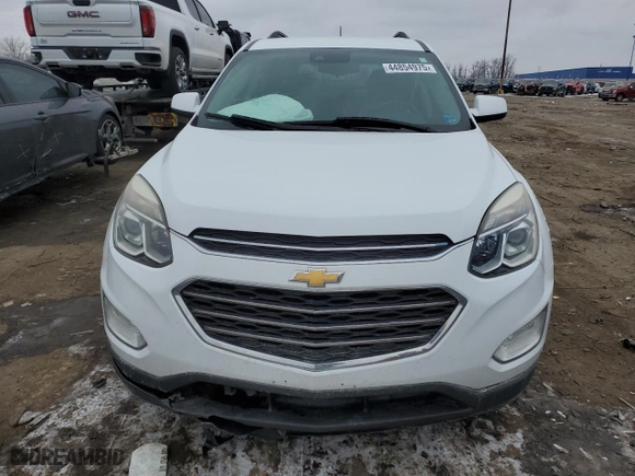 2017 Chevrolet Equinox LT with VIN 2GNFLFEK1H6162857, listed as a Copart auction lot 44854975 with 138,562 mi miles and Clean Title. Bid and sale history available at carsss.com. Image 5.