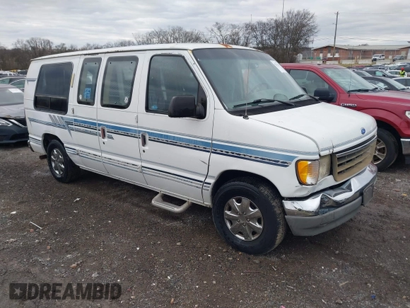 1996 Ford Econoline Cargo with VIN 1FDEE14N7THA03059, listed as a IAAI auction lot 41217045 with 139,435 mi miles and . Bid and sale history available at DreamBid. Image 1.