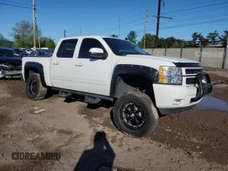 2013 Chevrolet Silverado 1500 LT with VIN 3GCPKSE76DG237250, listed as a Copart auction lot 55898535 with Not Provided miles and Salvage Title. Bid and sale history available at DreamBid. Image 4.