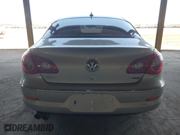 2009 Volkswagen CC Sport with VIN WVWML73C29E550081, listed as a Copart auction lot 72284494 with 130,832 mi miles and Salvage Title. Bid and sale history available at carsss.com. Image 6.