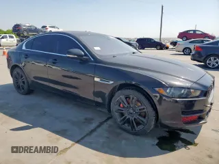 2019 Jaguar XE 25t with VIN SAJAS4FX2KCP52702, listed as a Copart auction lot 53585215 with 109,155 mi miles and Clean Title. Bid and sale history available at carsss.com. Image 4.