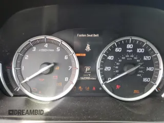 2015 Acura TLX Advance with VIN 19UUB2F70FA013265, listed as a Copart auction lot 54374955 with 162,398 mi miles and Salvage title. Bid and sale history available at DreamBid. Image 9.
