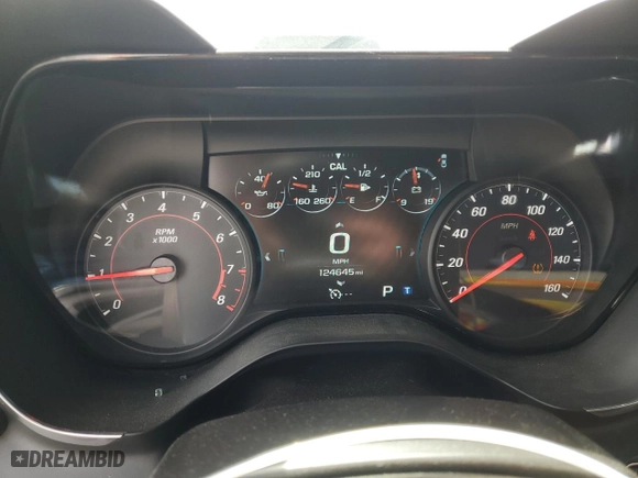 2017 Chevrolet Camaro 2LT with VIN 1G1FD3DS1H0101483, listed as a Copart auction lot 56183254 with 124,645 mi miles and Salvage Title. Bid and sale history available at carsss.com. Image 9.