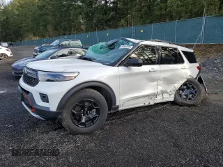 2023 Ford Explorer Timberline with VIN 1FMSK8JH5PGA76994, listed as a Copart auction lot 45663005 with 20,261 mi miles and Salvage Title. Bid and sale history available at carsss.com. Image 1.