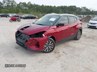 2024 Nissan Kicks SV with VIN 3N1CP5CV5RL574092, listed as a IAAI auction lot 41792156 with 9,956 mi miles. Bid and sale history available at carsss.com. Image 18.