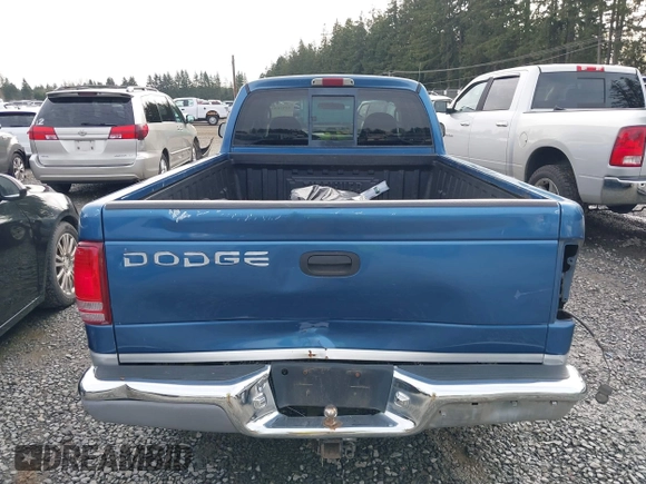 2001 Dodge Dakota Sport with VIN 1B7GL22N61S345811, listed as a IAAI auction lot 41676836 with 189,484 mi miles. Bid and sale history available at carsss.com. Image 16.