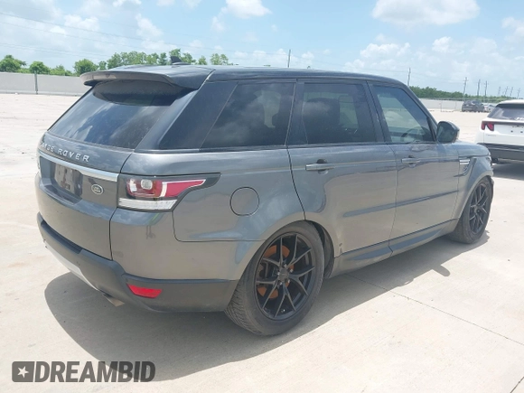 2015 Land Rover Range Rover Sport HSE with VIN SALWR2VF7FA614712, listed as a IAAI auction lot 42503835 with 115,848 mi miles and . Bid and sale history available at DreamBid. Image 4.