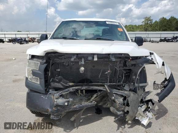 2017 Ford F-150 XL with VIN 1FTEX1E84HFA89246, listed as a Copart auction lot 51605915 with 98,702 mi miles and Salvage title. Bid and sale history available at DreamBid. Image 5.