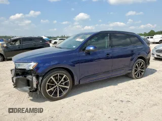 2021 Audi Q7 Prestige с VIN WA1VXAF71MD014185, выставлен на аукционе Copart как лот 57843975 с пробегом 45 200 миль миль и Списание • Salvage title. История ставок и продаж доступна на DreamBid. Изображение 1.