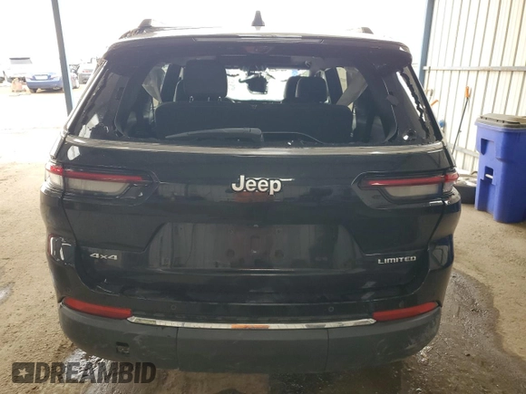 2024 Jeep Grand Cherokee Limited with VIN 1C4RJKBG0R8603894, listed as a Copart auction lot 64405515 with 18,217 mi miles and Salvage title. Bid and sale history available at DreamBid. Image 6.