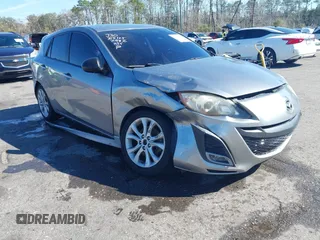 2010 Mazda Mazda3 s Grand Touring with VIN JM1BL1H55A1217982, listed as a IAAI auction lot 41751669 with 167,262 mi miles. Bid and sale history available at carsss.com. Image 1.