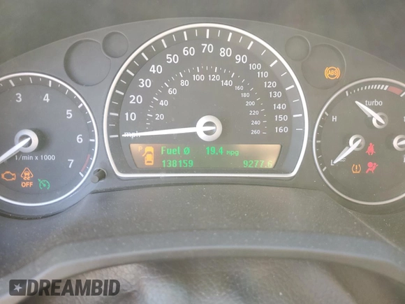 2008 Saab 9-3 Aero z VIN YS3FH41U781103510, wystawiony jako Copart lot #49600845 z przebiegiem 138 159 mil mil oraz Szkoda całkowita • Salvage title. Historia ofert i sprzedaży dostępna na DreamBid. Obrazek 9.