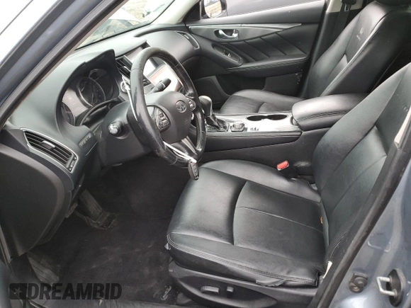 2014 Infiniti Q50 Premium with VIN JN1BV7AR2EM703991, listed as a Copart auction lot 85710924 with 193,804 mi miles and Salvage Title. Bid and sale history available at carsss.com. Image 7.