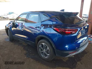 2023 Chevrolet Blazer LT z VIN 3GNKBHR40PS120009, wystawiony jako IAAI lot #41970375 z przebiegiem 71 933 mil mil oraz . Historia ofert i sprzedaży dostępna na DreamBid. Obrazek 3.