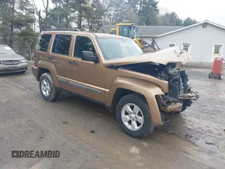 2012 Jeep Liberty Sport with VIN 1C4PJMAKXCW151464, listed as a IAAI auction lot 42015942 with 72,108 mi miles. Bid and sale history available at carsss.com. Image 1.