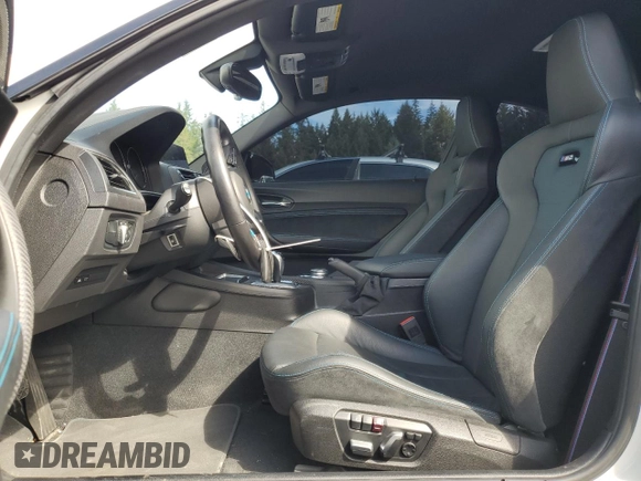 2021 BMW M2 Competition z VIN WBS2U7C05M7J41136, wystawiony jako Copart lot #67510024 z przebiegiem 14 394 mil mil oraz Szkoda całkowita • Salvage title. Historia ofert i sprzedaży dostępna na DreamBid. Obrazek 7.