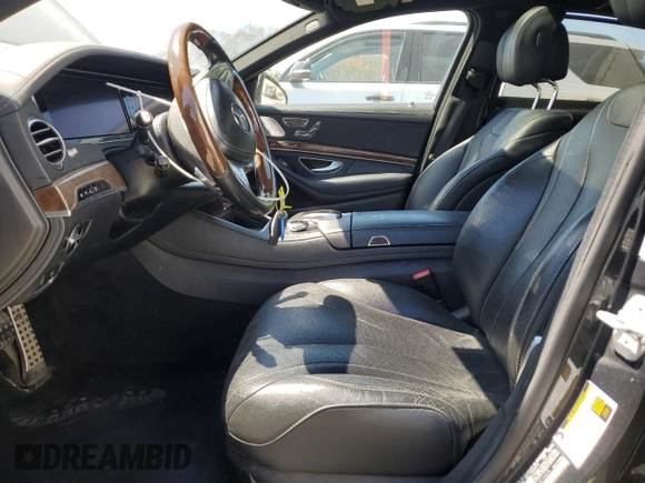 2016 Mercedes-Benz S-Class S 550 with VIN WDDUG8FB0GA216428, listed as a Copart auction lot 53065155 with 105,504 mi miles and Salvage Title. Bid and sale history available at carsss.com. Image 7.