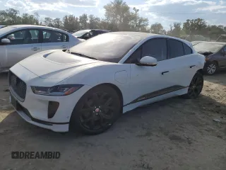 2019 Jaguar I-Pace HSE z VIN SADHD2S13K1F60592, wystawiony jako Copart lot #74118644 z przebiegiem 70 726 mil mil oraz Szkody całkowita. Historia ofert i sprzedaży dostępna na DreamBid. Obrazek 1.