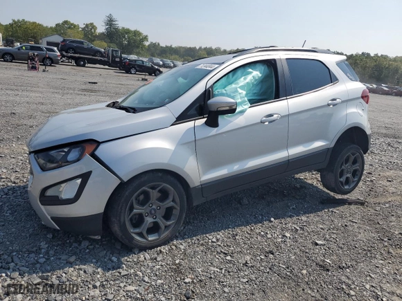 2018 Ford EcoSport SES with VIN MAJ6P1CL4JC244919, listed as a Copart auction lot 79729344 with 100,009 mi miles and Salvage Title. Bid and sale history available at carsss.com. Image 1.