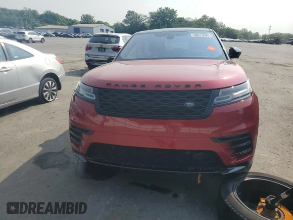 2020 Land Rover Range Rover Velar R-Dynamic S with VIN SALYK2EX3LA242139, listed as a Copart auction lot 58975095 with Not provided miles and Salvage title. Bid and sale history available at DreamBid. Image 5.