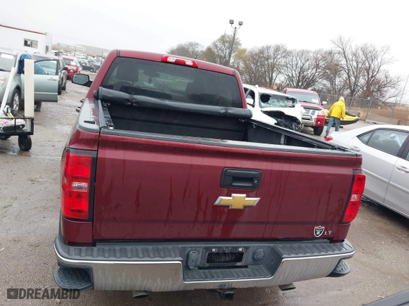 2014 Chevrolet Silverado 1500 LT with VIN 3GCUKREC6EG454842, listed as a IAAI auction lot 40831621 with 158,930 mi miles. Bid and sale history available at carsss.com. Image 16.