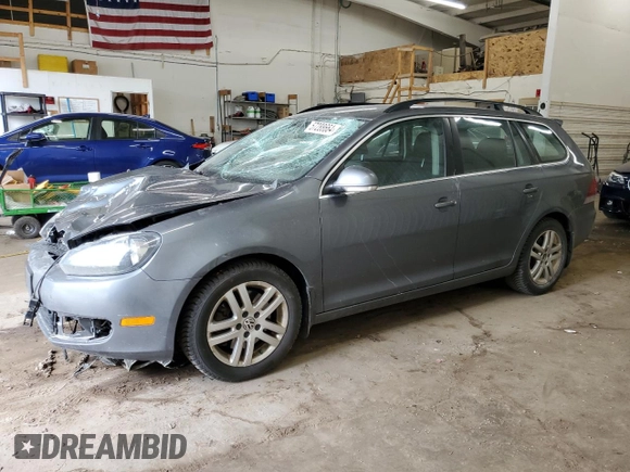 2013 Volkswagen Jetta SportWagen TDI with VIN 3VWPL7AJ7DM611746, listed as a Copart auction lot 57288664 with 141,137 mi miles and Salvage Title. Bid and sale history available at carsss.com. Image 1.