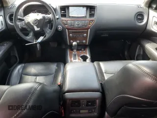 2020 Nissan Pathfinder Platinum with VIN 5N1DR2DM8LC593296, listed as a Copart auction lot 53353255 with 92,232 mi miles and Salvage title. Bid and sale history available at DreamBid. Image 8.