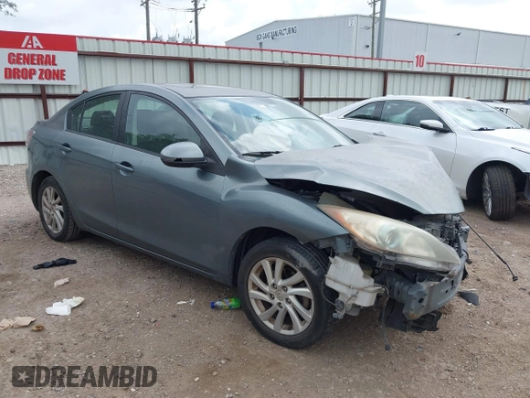 2012 Mazda 3 i Grand Touring with VIN JM1BL1W71C1591805, listed as a IAAI auction lot 42169797 with Not Provided miles and . Bid and sale history available at DreamBid. Image 1.