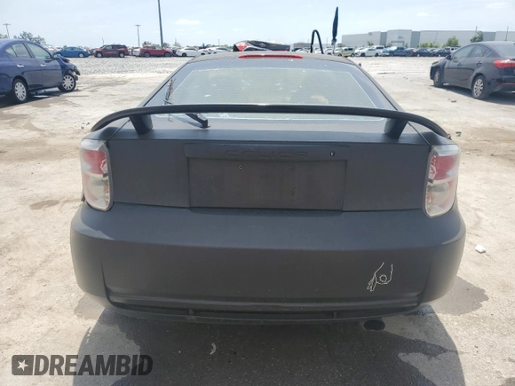 2001 Toyota Celica GT with VIN JTDDR32T510089727, listed as a Copart auction lot 53260815 with 199,076 mi miles and Salvage Title. Bid and sale history available at DreamBid. Image 6.