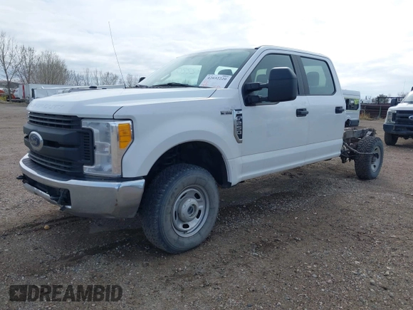 2017 Ford Super Duty F-250 SRW XL with VIN 1FD7W2B69HEC90498, listed as a IAAI auction lot 42032220 with 1 mi miles. Bid and sale history available at carsss.com. Image 2.