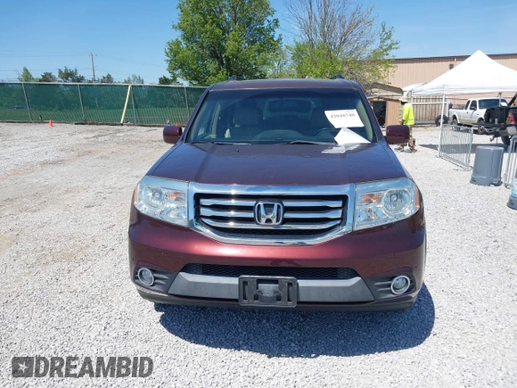 2012 Honda Pilot Touring with VIN 5FNYF4H90CB020623, listed as a IAAI auction lot 42048740 with 162,504 mi miles. Bid and sale history available at carsss.com. Image 12.