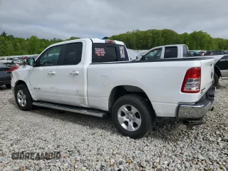 2021 Ram 1500 Big Horn z VIN 1C6SRFBT9MN758587, wystawiony jako Copart lot #56278755 z przebiegiem 56 963 mil mil oraz Szkoda całkowita • Salvage title. Historia ofert i sprzedaży dostępna na DreamBid. Obrazek 2.