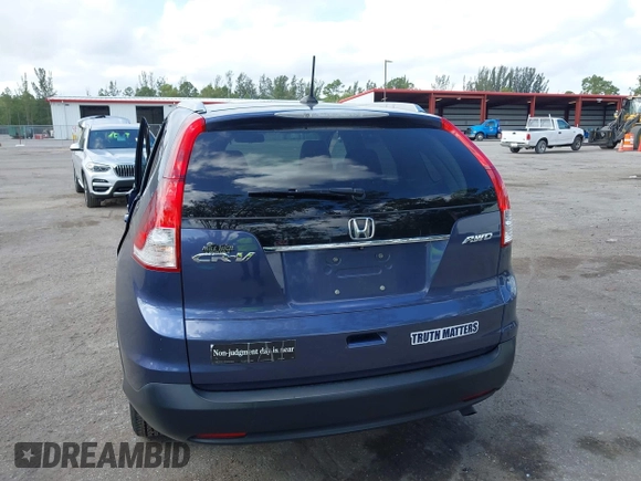 2014 Honda CR-V EX-L with VIN 5J6RM4H70EL047209, listed as a IAAI auction lot 42115691 with 46,587 mi miles and . Bid and sale history available at carsss.com. Image 12.