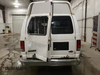 2008 Ford Econoline Cargo Commercial with VIN 1FTNS24W98DB59808, listed as a Copart auction lot 84301644 with 99,537 mi miles and Clean Title. Bid and sale history available at DreamBid. Image 6.