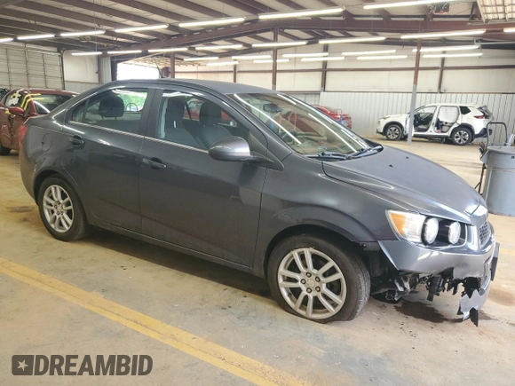 2012 Chevrolet Sonic LT with VIN 1G1JC5SH3C4192144, listed as a Copart auction lot 60973395 with 141,306 mi miles and Salvage title. Bid and sale history available at DreamBid. Image 4.