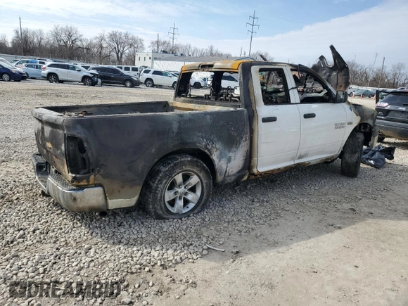 2014 Ram 1500 Tradesman with VIN 1C6RR7FT7ES171080, listed as a Copart auction lot 47291065 with 0 mi miles and Non Repairable. Bid and sale history available at carsss.com. Image 3.