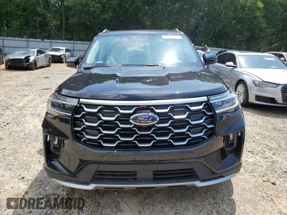 2025 Ford Explorer with VIN 1FMWK7HC1SGB97312, listed as a Copart auction lot 59141115 with 4 mi miles and Salvage title. Bid and sale history available at DreamBid. Image 5.