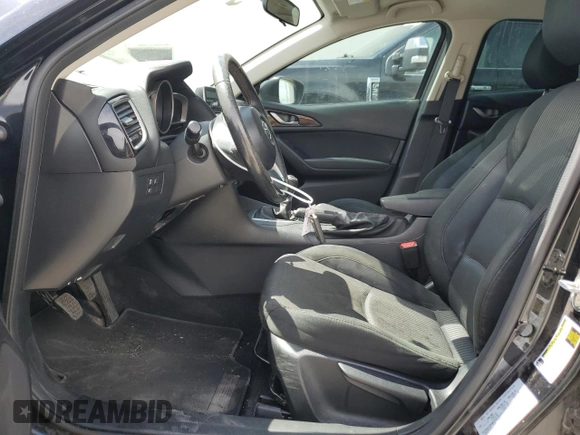 2014 Mazda 3 i Touring with VIN JM1BM1L74E1148214, listed as a Copart auction lot 54272605 with 158,278 mi miles and Salvage title. Bid and sale history available at DreamBid. Image 7.