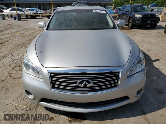 2012 Infiniti M with VIN JN1BY1AR3CM396736, listed as a Copart auction lot 60835404 with 197,714 mi miles and Clean Title. Bid and sale history available at carsss.com. Image 5.