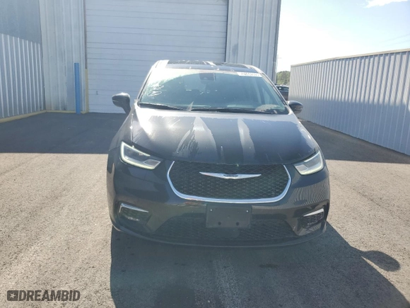 2023 Chrysler Pacifica Hybrid Touring L with VIN 2C4RC1L7XPR592181, listed as a Copart auction lot 52144505 with 45,770 mi miles and Salvage Title. Bid and sale history available at carsss.com. Image 5.