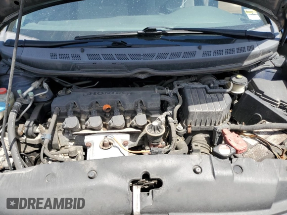 2010 Honda Civic LX with VIN 2HGFA1F5XAH502125, listed as a Copart auction lot 53836274 with 161,827 mi miles and Salvage Title. Bid and sale history available at DreamBid. Image 11.